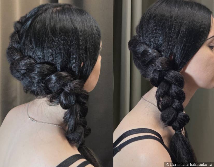 Фото: Вариант укладки длинных волос, кадр 3