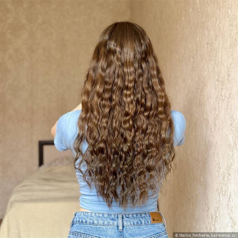 Фото: Мои волосы с Vieso зимой