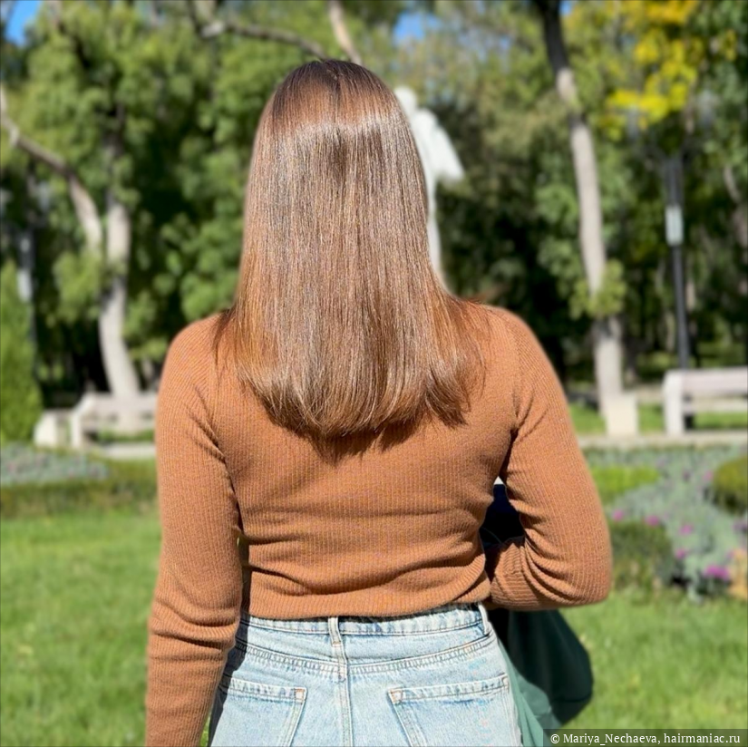 Фото: Мои волосы с Vieso осенью