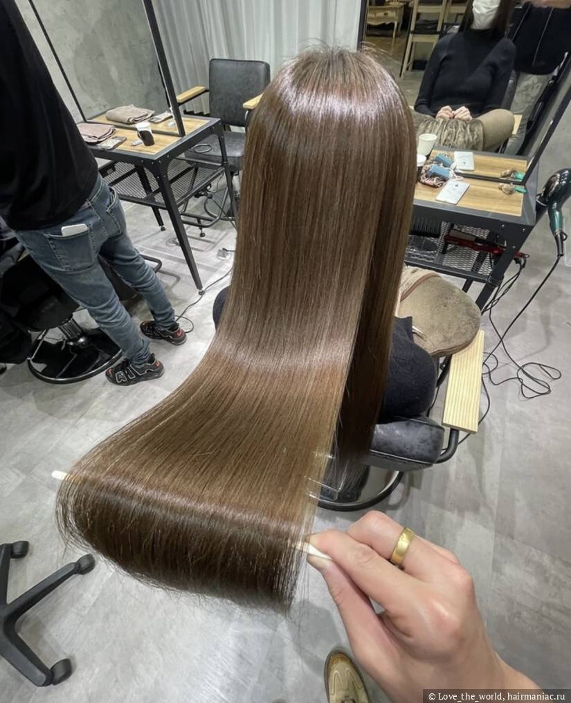 Волосы в салоне красоты Японии Фото: Волосы в салоне красоты Японии