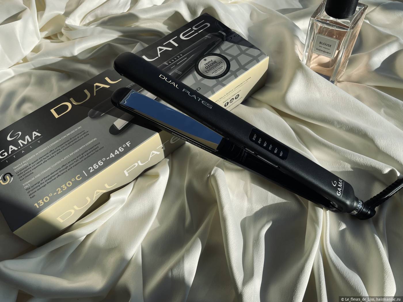 Фото: Ga.Ma Dual Plates - удачный выпрямитель для создания локонов