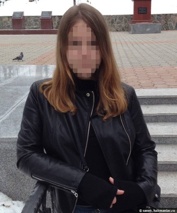 Фото: Мой натуральный цвет волос примерно 10 см. от корней