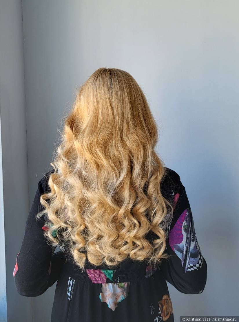Фото: DSD 5.3 волосы после холодной укладки
