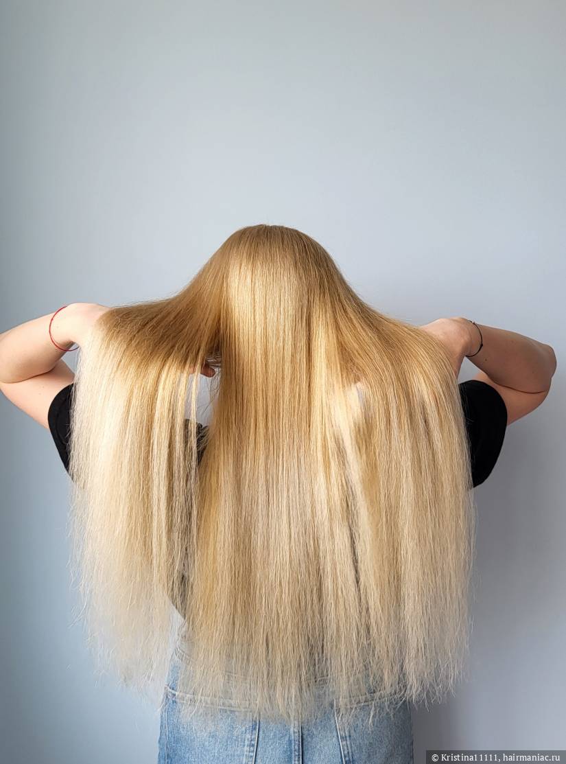 HAHONICO Levuli, волосы после 3 средств Фото: HAHONICO Levuli, волосы после 3 средств