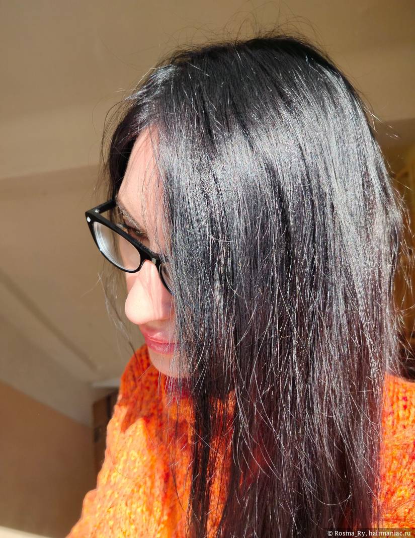 Фото: Прикорневая зона после шампунь Glow Mania