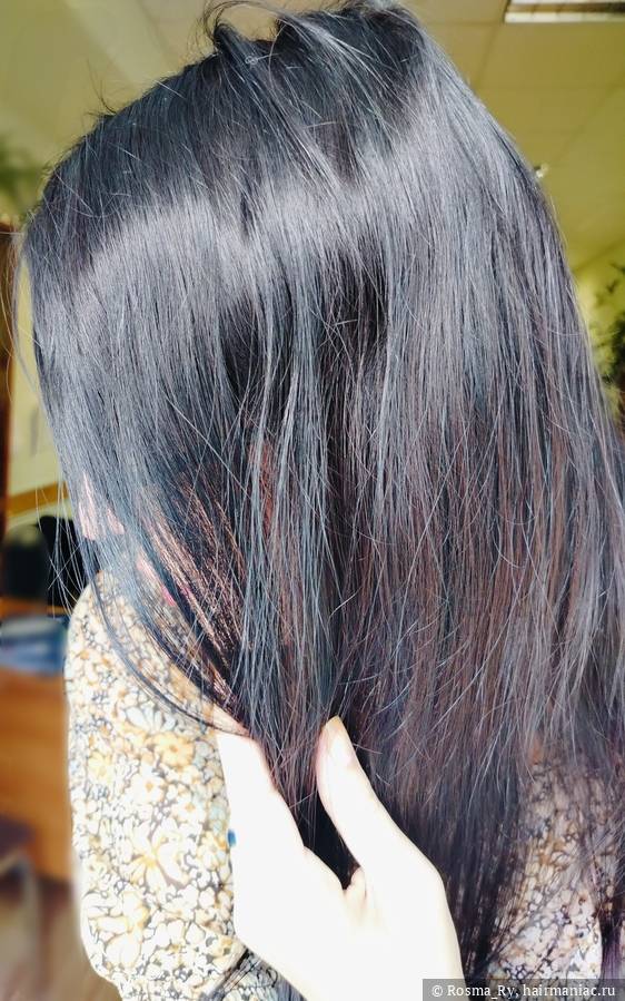 Объем после шампуня Growth & Recovery Фото: Объем после шампуня Growth & Recovery