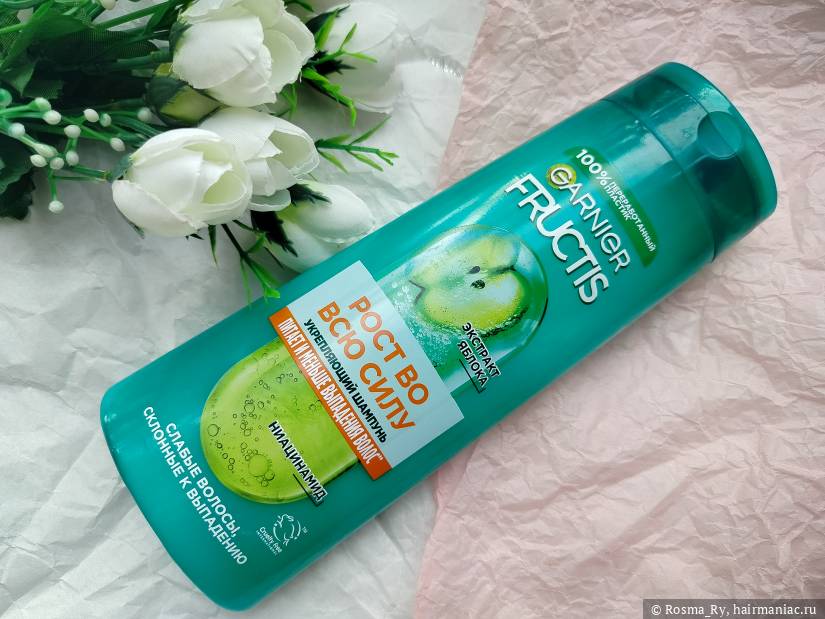 Фото: Шампунь Fructis Рост Во Всю Силу