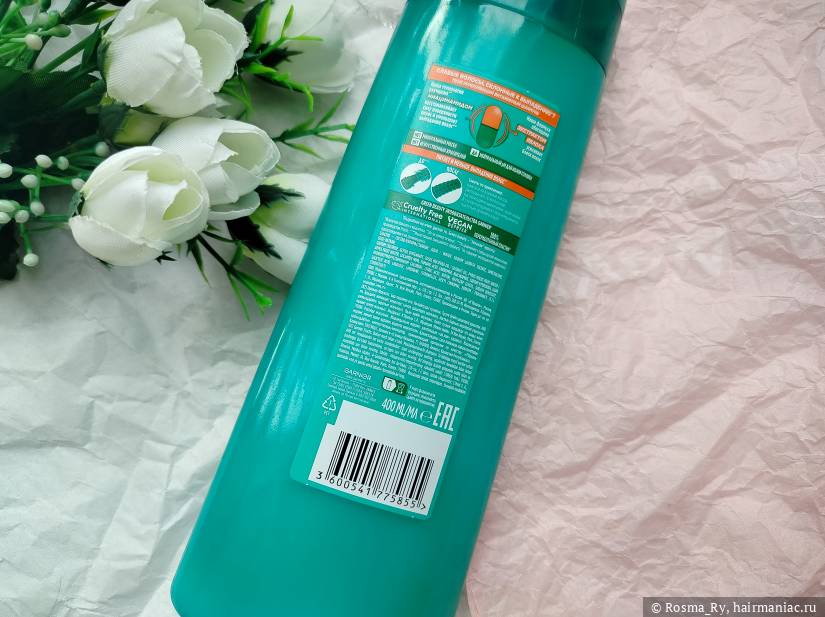 Фото: Шампунь Fructis Рост Во Всю Силу, информация