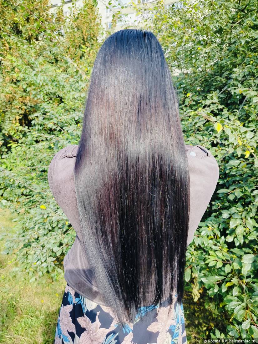 Фото: Волосы после шампуня Glow Mania и легкого ухода