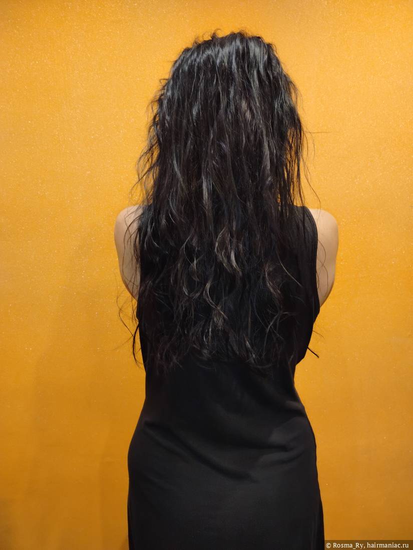 Фото: Локоны после применения&nbsp;Hair Sekta Red Concentrated 