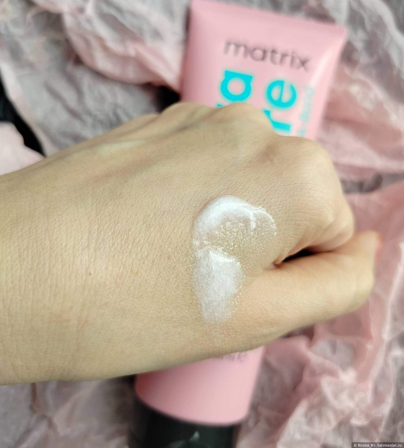 Фото: Маска Matrix Instacure Bild-a-Bond, консистенция