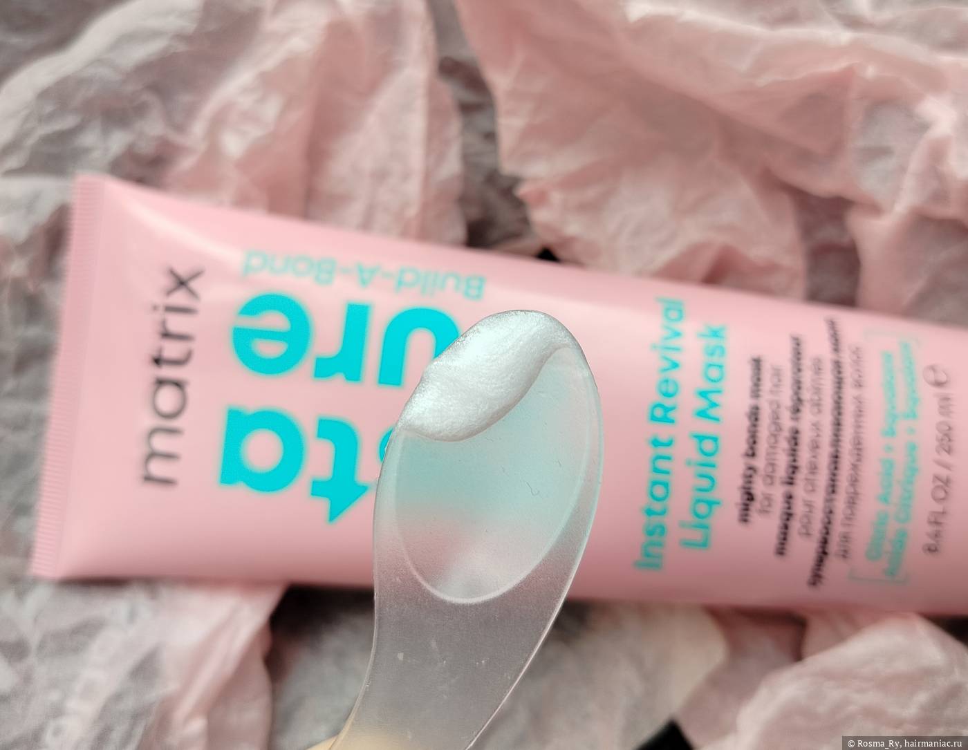 Фото: Маска Matrix Instacure Bild-a-Bond, консистенция