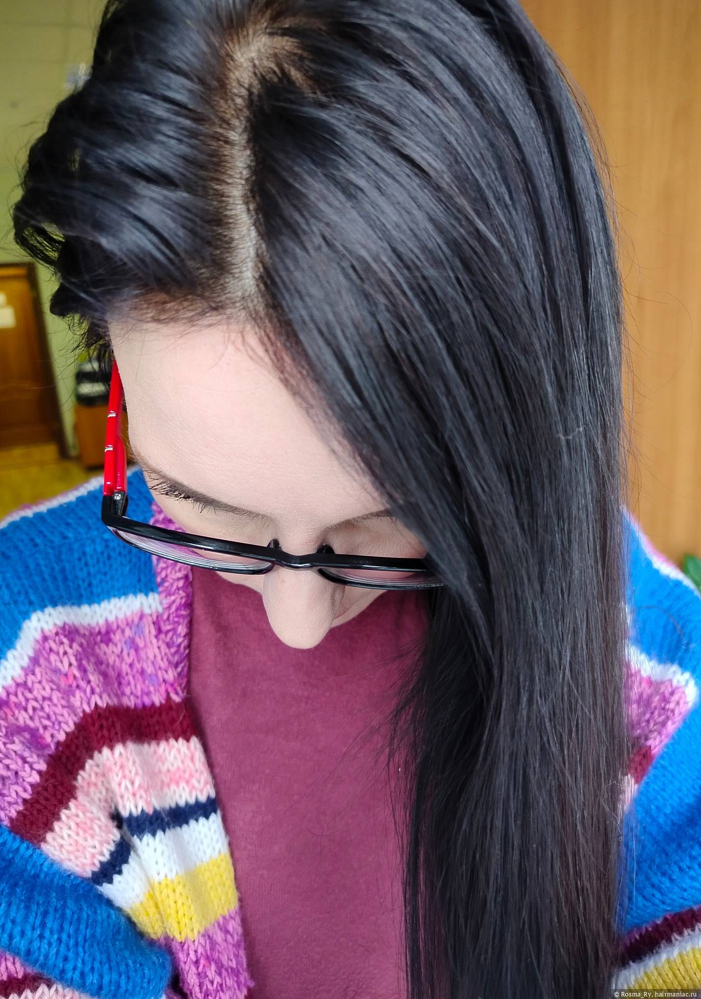 Фото: Волосы после Instacure Bild-a-Bond