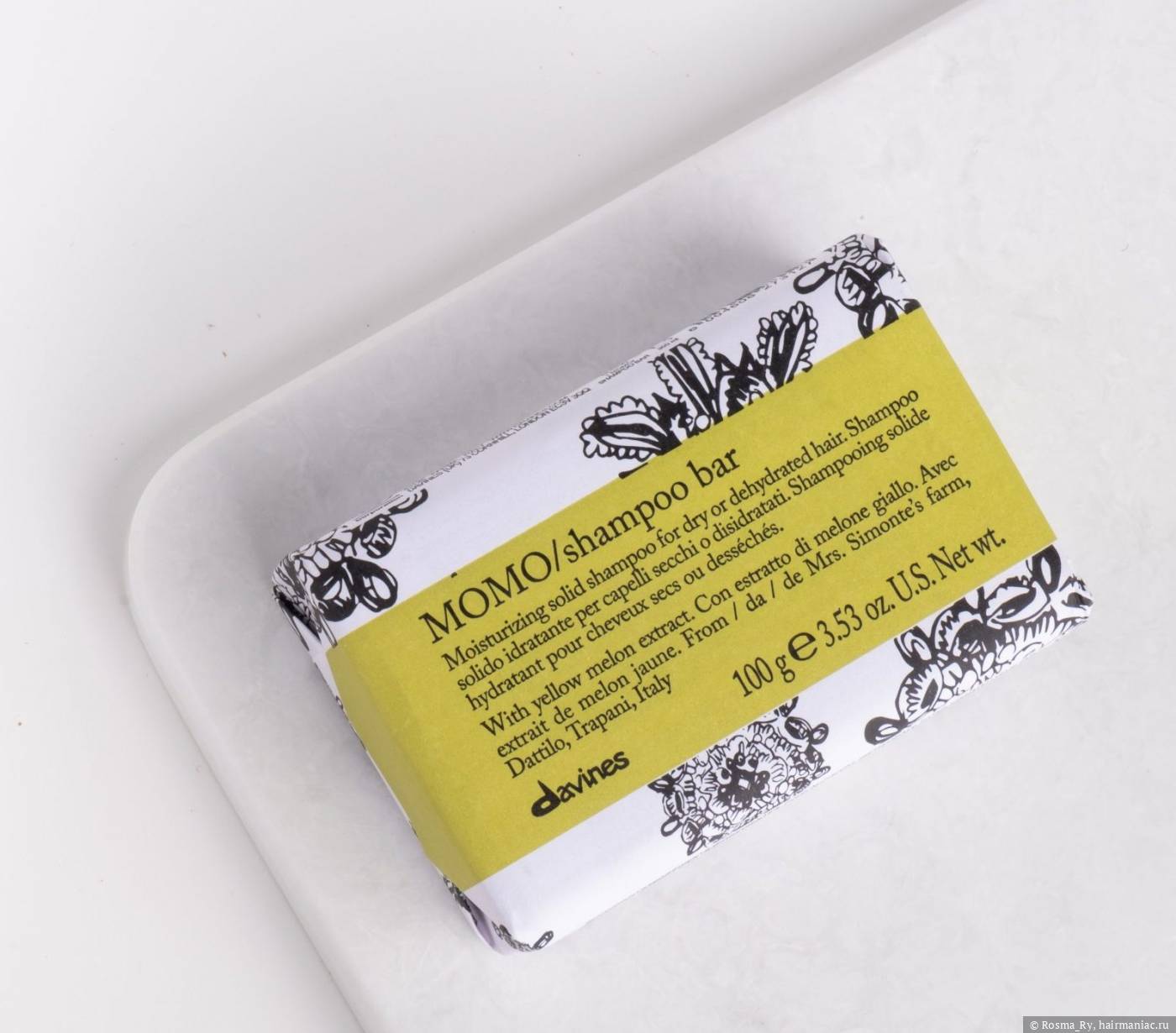 Davines MOMO Solid Shampoo Фото: Davines MOMO Solid Shampoo