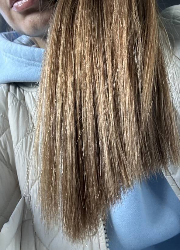 Фото: Концами тоже довольна и о волосах-проволоках пока не беспокоюсь