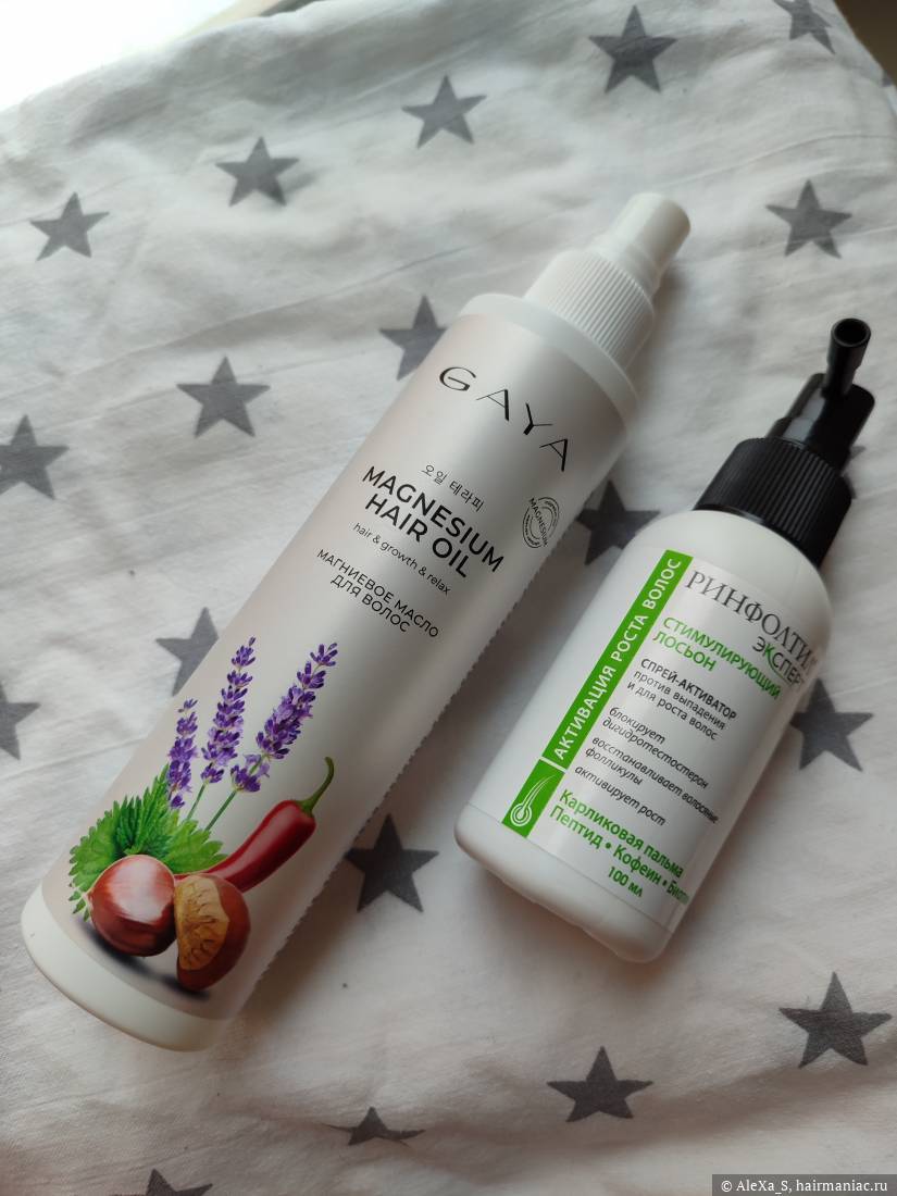 Фото: Мои средства от выпадения