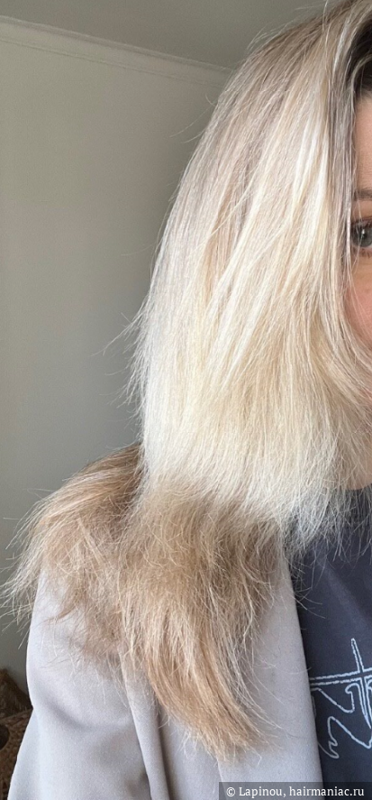 Фото: Сухие кончики на 3-й день после мытья