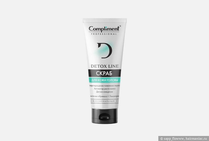 Фото: Скраб для кожи головы, Compliment Professional