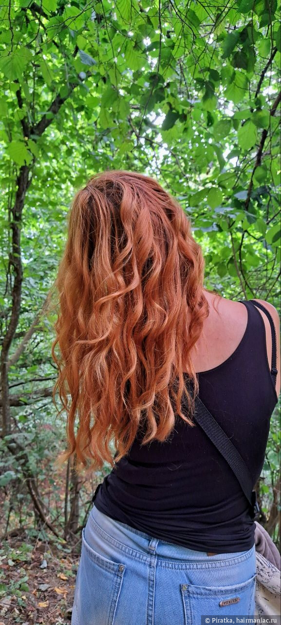 Фото: Здесь волосы немного подсушены южным солнцем