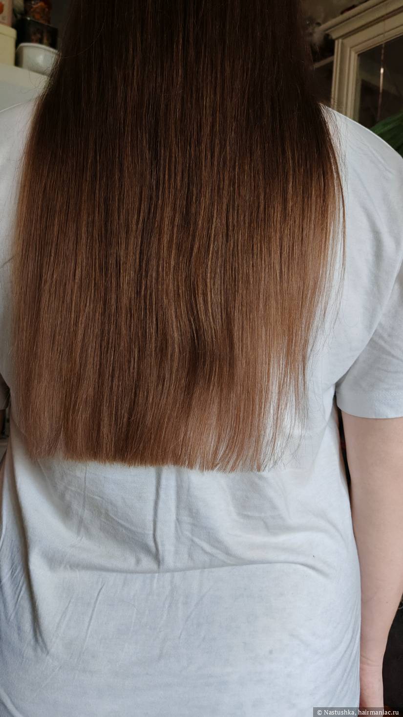 Фото: Густой срез волос 75 см