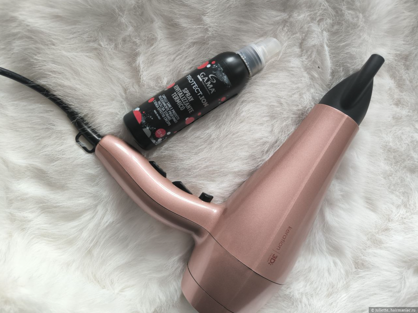 Фото: фен Ga.Ma DIVA 3D KERATION куладка&nbsp;