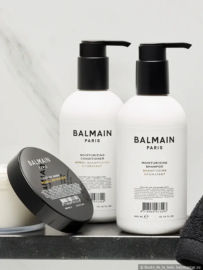 Balmain hair Moisturizing shampoo, conditioner<br> Фото: Balmain hair Moisturizing shampoo, conditioner<br>