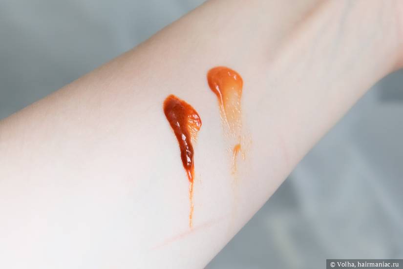 Бальзам ПАСЕКАLab Copper Pigment Toning Care, консистенция и цвет Фото: Бальзам ПАСЕКАLab Copper Pigment Toning Care, консистенция и цвет
