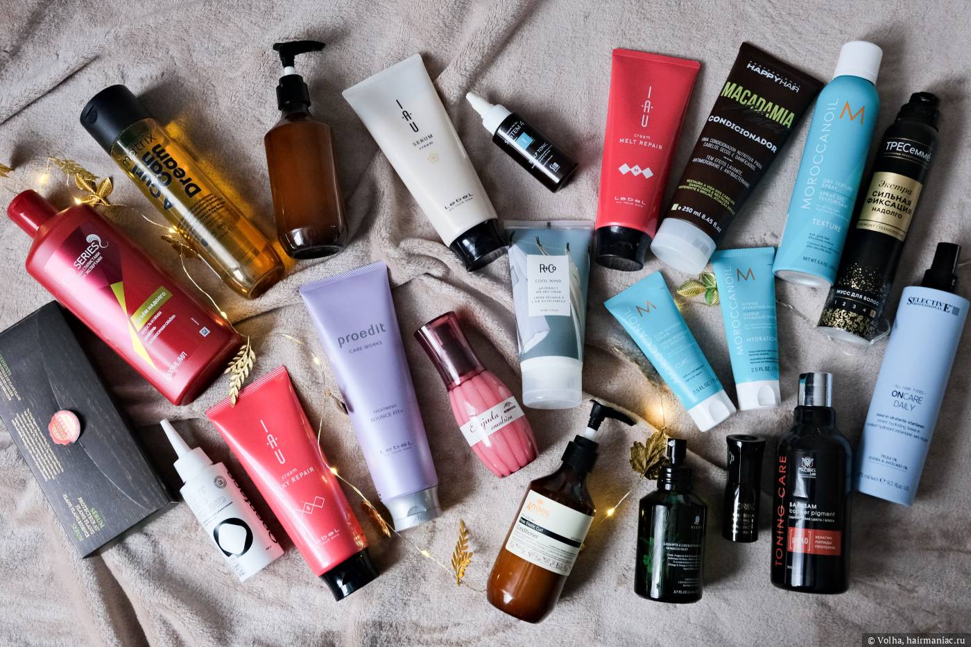 Фото: Все запасы косметики для волос в конце зимнего марафона