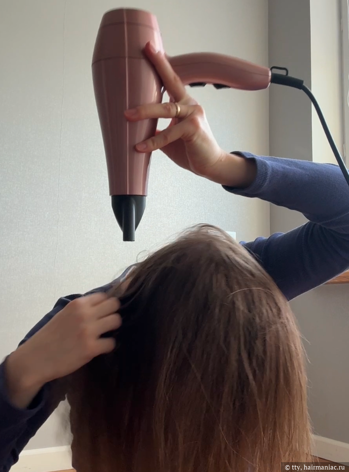 Фото: Сушка затылка