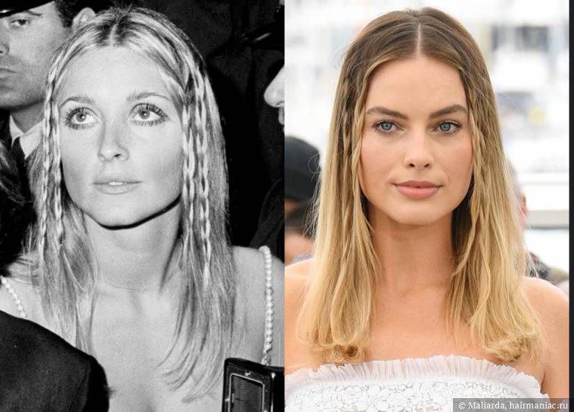 Фото: Марго Робби воссоздала образ Шэрон Тейфт из 1968