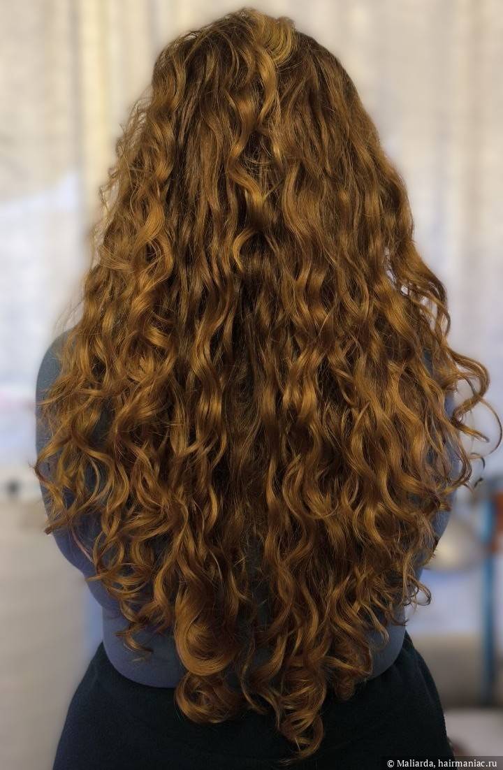 Фото: Волосы высушены c GA.MA по КГМ