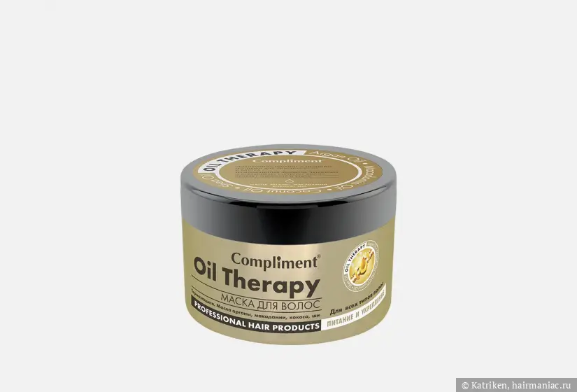 Compliment Маска для волос Oil Therapy Фото: Compliment Маска для волос Oil Therapy
