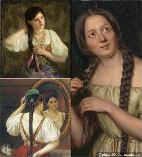 Косы в древности Фото: Косы в древности