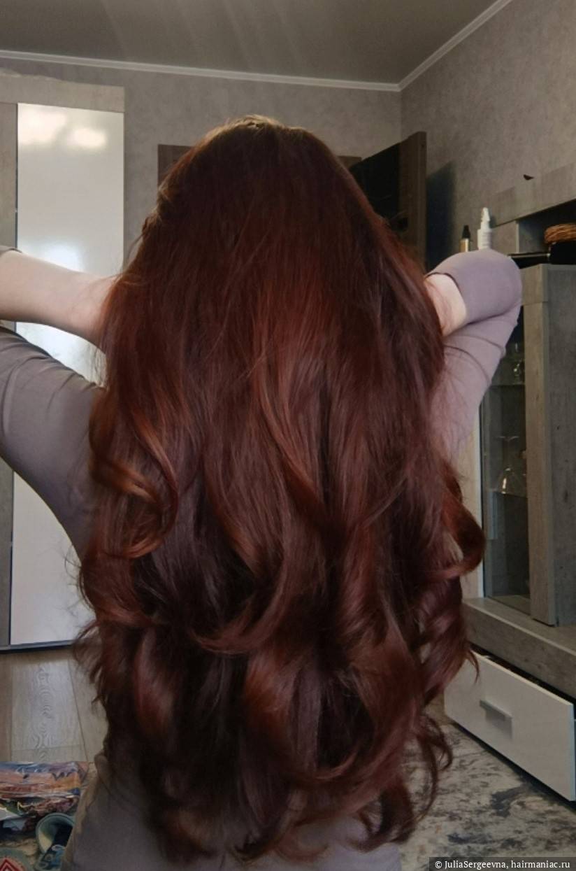 Фото: Волосы после использования кудрявой линейки 1