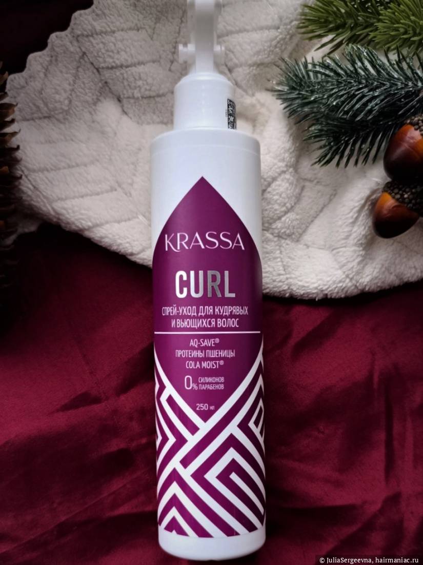 Фото: Спрей Krassa professional Curl