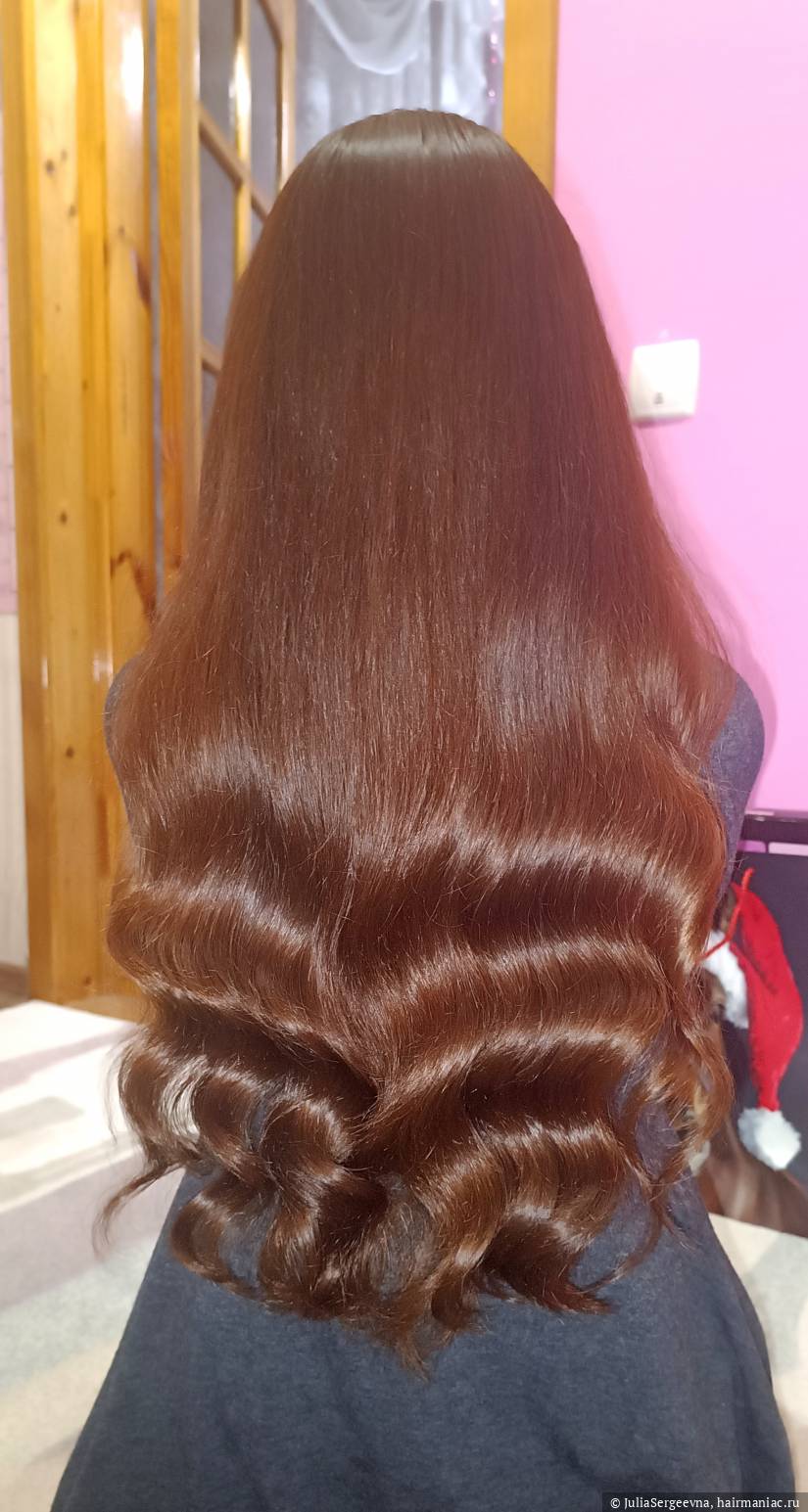 Фото: Распавшиеся локоны. Здесь особенно виден куцый срез