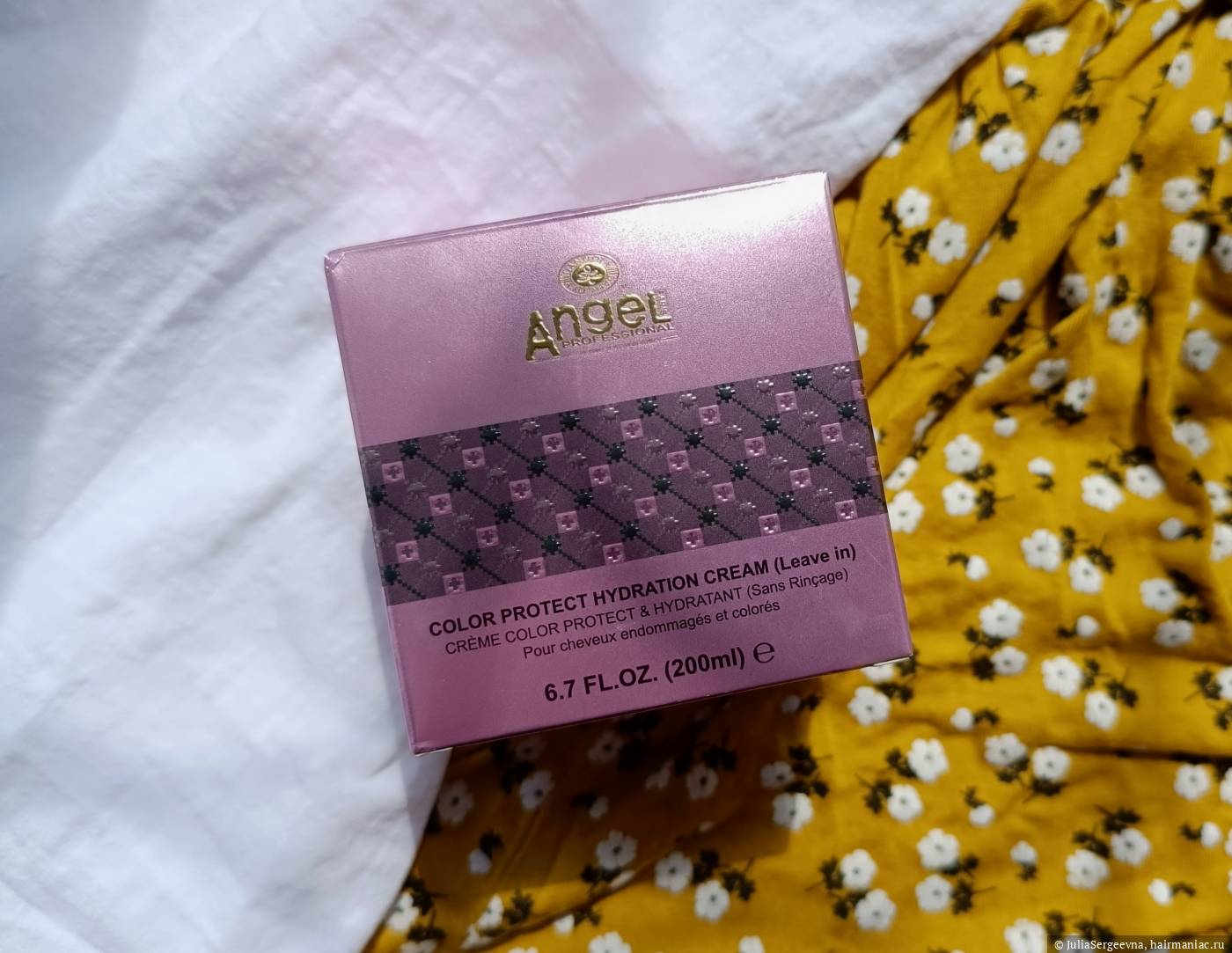 Фото: Крем Angel Professional Color protect в коробочке