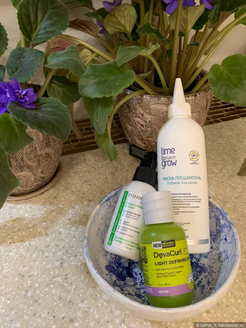 Фото: Пилинг, лосьон для кожи головы, гель для укладки