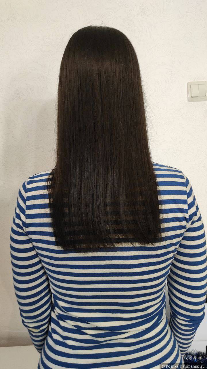 Фото: Мои волосы после маски lebel rice protein