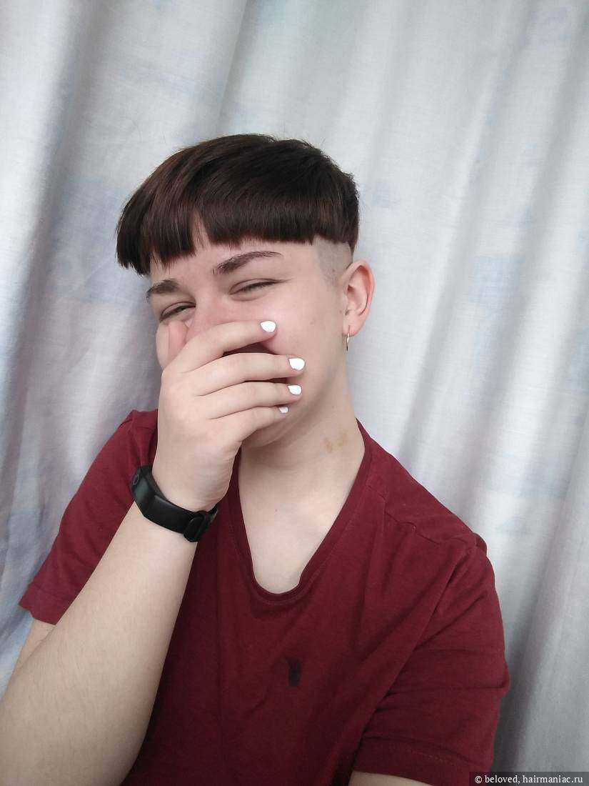 я назвала эту стрижку горшок Фото: я назвала эту стрижку горшок