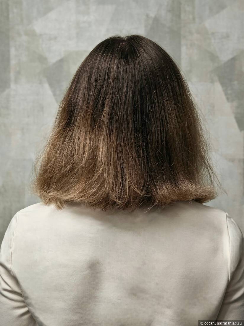 Фото: Волосы в начале декабря. Загибаются