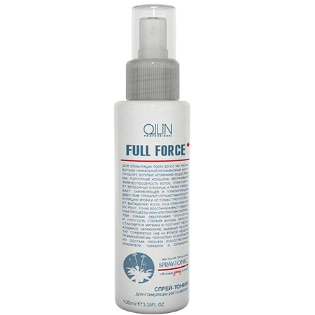 Ollin Full Force Спрей-тоник для стимуляции роста волос: описание ...