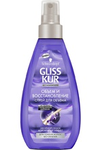 Спрей Объем и Восстановление Gliss Kur