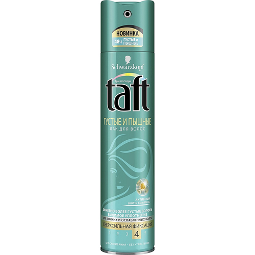 Лак Taft Classic Густые и Пышные cверхсильная фиксация: описание ...