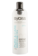 Бальзам для волос Syoss Pure &amp; Care Балансирующий